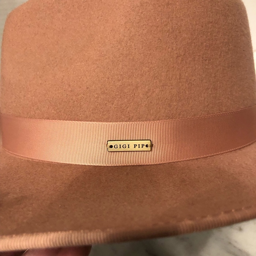 NWT Gigi Pip Monroe Rancher Hat in Dusty Pink Size 57 - Picture 5 of 12